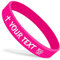YanNanKe Personalisierte Silikon Armbänder, Mehrere Farben Gummi Armbänder für Damen & Herren,Silikonarmband für Aktivität,Sport, Fußball, Party