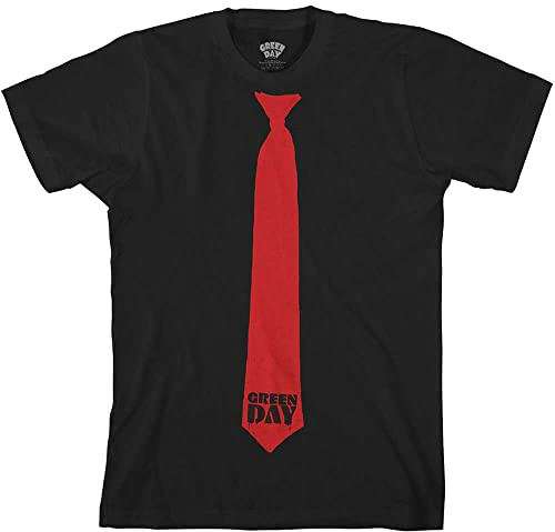 Green Day T Shirt Billie Joe Armstrong Tie Official Unisex Black
