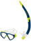 Aqua Lung Sport Aquasphere Saturn Maske und Schnorchel, Trans/Blau Aquashere, Einheitsgröße