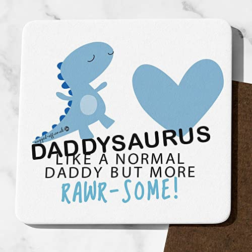 Mugged Off Daddysaurus Coaster
