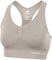 STARK SOUL Bra Light Support - Sport BH doppellagig für Damen - beige - Größe M