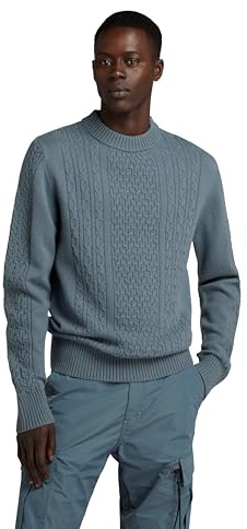 G-Star Herren Cable Knitted Sweater