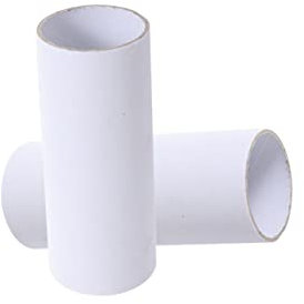 Operitacx 20 Stück Rollen Handwerk Rohr Rollen Leere Toilettenpapierrollen Zum Basteln Lernspielzeug Für Das Gehirn des Schülers Basteln Für Kinder Runde Pappröhren Dünn 10cm Kleinkind Weiß