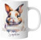 Tasse mit Namen | Personalisierte Ostertasse mit Wunschnamen Osterhase Keramik Tasse Frohe Ostern Hase Geschenk für Kinder | mug-o-5