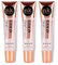 NK lip gloss gel 15ml Vitamin E, Shiny, Nourishes, Lip gel (Rose Gold, Pack Of 3)