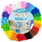 MCE-Commerce A29902 Bunte Pompons zum Basteln, 1.250 St. 10mm und 25mm, 10mm-25mm, Bunt