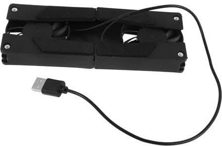 OSALADI Gaming Laptop Stand Cooling Pad Air Cooling Technology Large Ventilation Laptop Fan Charging Stable Base