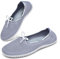 Geweo Ballerine Donna Estive Eleganti Ballerina Comode Slip-on Scarpe Casual Barefoot Ballet Flats Scarpe Antiscivolo Ciabatte Slipper Pantofole Morbide e Leggere, Viola 41 EU
