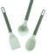 Zanetti, Set Mestoli Terra, 3 Mestoli da Cucina, Cucchiaio, Paletta, Mestolo, Mestolame Design Moderno, Materiale Riciclato, Uso Quotidiano