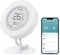 AVATTO Zigbee Smart Temperatur- und Feuchtigkeitssensor Innen, E-Ink-Display, Digitales Thermometer Hygrometer Kompatibel mit Alexa Google Home MQTT Home Assistant | Erfordert Zigbee Hub