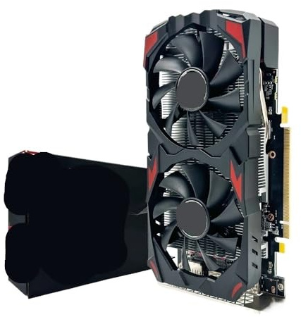 QBVHAEPY 8 GB GDDR5 256BIT RX580 2048SP Scheda Grafica per Computer Desktop Compatibile con la configurazione dei Giochi per PC in Brasile