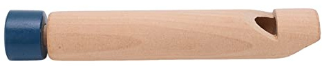ZAICOLER Jouet éducatif de Sifflet Coulissant en Bois pour Enfants, Flûte à Changement de Voix Rythmique pour le Développement des Cellules Musicales, Flûte en Bois Massif pour Enfants (bûche manche