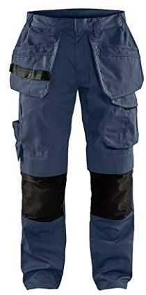 Blakläder 149613308699C62 Service Bundhose mit Nageltaschen Größe in marineblau/Schwarz, C62