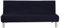 Aisaving Einfarbig Armlose Sofabettüberzug Polyester Spandex Stretch Futon Schutzhülle Protector 3-Sitzer elastisch vollklappbar Couch Sofa Shield für Klappcouch ohne Armlehnen (Schwarz)