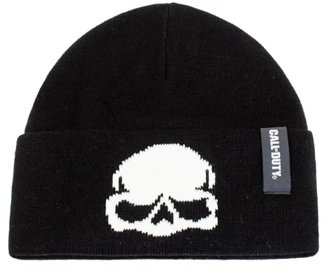 Call of Duty Bonnet noir avec logo Cool, Noir , Taille unique