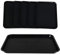 Neadas Black Extra Large Plastic Serving Tray, 6 Packs