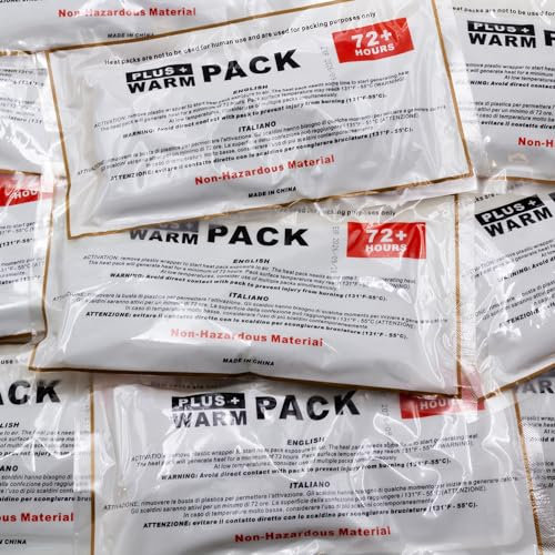 Terra Exotica Heat Pack 72 Stunden - 1, 5, 10, 25 o. 50 Stück - Wärmekissen für den Tierversand oder Pflanzenversand - Aktivierung durch Luftkontakt - Universalwärmer (25 Stück)