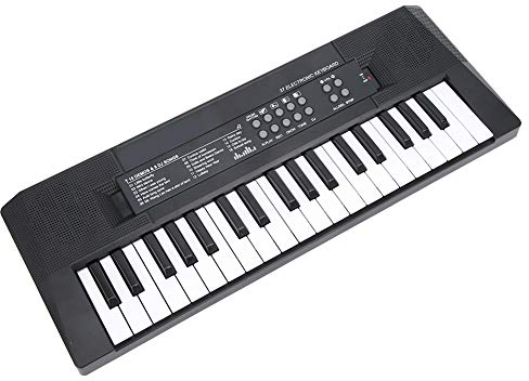 Tastiera elettrica, pianoforte elettrico a 37 tasti con funzione di registrazione del microfono, per strumento musicale per bambini