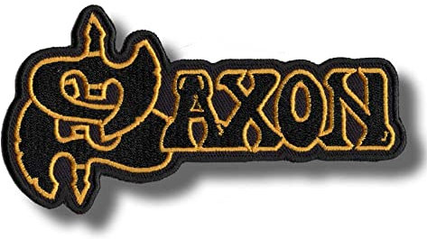 Aufnäher mit Sächsischem Band, bestickt, zum Aufbügeln