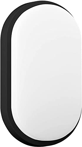 Adviti Nefryt Modern 10W Aussenlampe r 800lm 4000K Schwarz IP54 (Schwarz 1100lm)