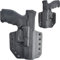 COP® 3PRI Gürtelholster kompakt/lang, Kunststoff/schwarz, rechts, H&K P30, P30SK