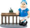 Hertha BSC Berlin Gartenzwerg Zwerg ** Brandenburger Tor **