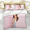 HNSRYLQX Ariana Bettwäsche-Set, Sänger Ariana Cloud 3D-Digitaldruck Bettbezug 135x200cm Mit Kissenbezug, Mikrofaser, Mehrfarbig (1,135x200cm)
