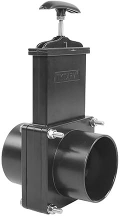 TANFEI Valvola di Scarico per Camper, 50 mm/63 mm/75 mm, per Rimorchi Roulotte, Fognario ABS Flangia, Accessorio Camper (75 mm)