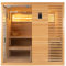 HOME DELUXE - Sauna traditionnel - NEOLA - 200 x 160 x 200 cm - pour 5 personnes - bois d'épicéa, four de sauna inclus I Sauna à vapeur Sauna à infusion