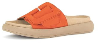Gabor Damen Pantoletten, Frauen Slipper,Best Fitting,Backless Slipper,Mules,Gartenschuhe,Sommerschuhe,sommerclogs,Sandalen,Pumpkin,36 EU / 3.5 UK