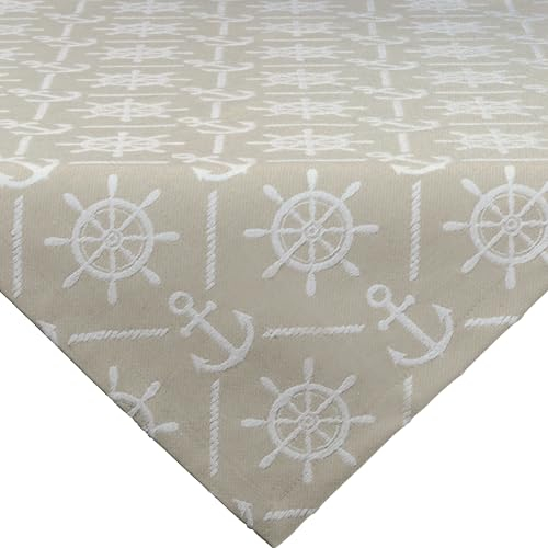 Sander Mitteldecke Clipper beige Größe 85x85 cm