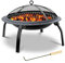 Tragbarer Grill-Grill-Haushalts-Holzkohle-Grill-Herd-Heizungs-Brazier-im Freien faltbarer Grill-Herd