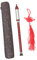 BESTonZON 1 Satz Imitation Mahagoni Bau Bawu-Instrument Volksblasinstrument vertikaler Schlag bawu Harz bawu ba wu aufbewahrungstasche Musikinstrumente nationale Bawu vertikales bawu tragbar