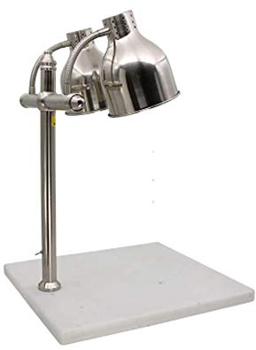 LIDDFAFA Schrank-Lebensmittel-Warmhaltelampe, Warmhaltelampe, Lebensmittel-Wärmelampe, Wärmelampe, Pizza-Display, Beleuchtung, Bär, Vex Lebensmittel (Silber)