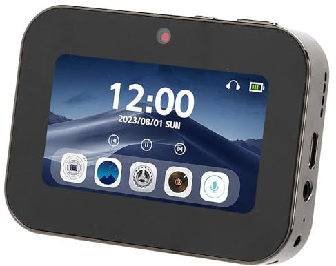 Appareil Photo Numérique 4K, Caméra Vidéo 64 MP avec écran Tactile de 3 Pouces, Grand Angle de 120 Degrés, Zooms 16X, Prise en Charge de la Transmission OTG, Appareil Photo (Black)