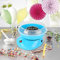 Zuckerwattemaschine Für Zuhause, Zuckerwatte Maschine, Retro Cotton Candy Machine, Verschiedene Partys Einfache Bedienung Und Leicht Reinigen Cotton Candy Machine-Blau