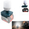 Akku Lampe Kompatibel mit Bosch GBA 18V System Akku，12W 1300LM LED-Taschenlampe，Tragbare Taschenlampe Baustellenleuchte Spotlight Tool für Bosch, Lampe Flutlicht für Reparaturen/Garagen(ohne Batterie)