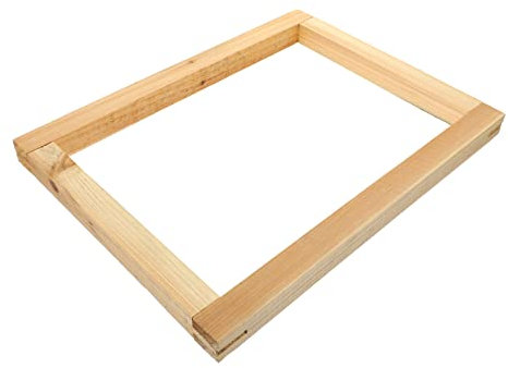 PHENOFICE Siebdruckrahmen Aus Holz Rahmen Siebdruck Druckrahmen Für Bildschirm Werkzeuge Für Den Siebdruck Rahmen Für DIY Professioneller Siebdruckrahmen DIY Liefert DIY-Rahmen Drucken Garn