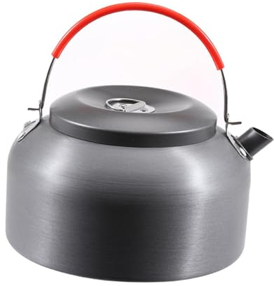 rockible Campingkessel, Lagerfeuer Wasserkessel, 1,8 L, Teekanne, Outdoor Wassertopf, Teekanne für Wandern, Rucksackreisen, Outdoor Aktivitäten, Klettern