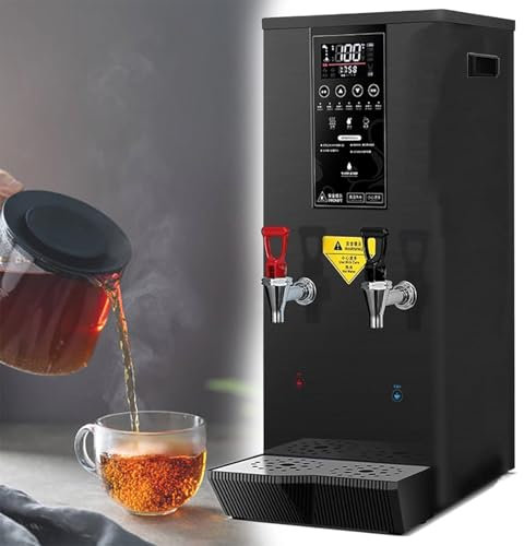 GESAIDES Electric Instant Hot Water Dispenser, Commercial Hot Water Dispenser, Step-Heating Boiling Water Machine, Tea Coffee Kettle Combination Water Boilers, for Home Office,Black