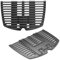 7644 Gusseisen Grillrost für Weber Q100, Q1000, Q120, Q1200, Q1400 Zubehör Gasgrill, 32 x 21.6cm Grillrost Gusseisen Ersatzteile Zubehör, Grillplatte für Weber Grill Baby-Q Gekauft Ersatzteile, 2Pack