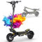 OOTD T10 Trottinette Electrique Adulte, 11 Trotinette Electrique Pliable Max du Moteur 900W et Batterie 648Wh Autonomie 30-49km, 11 Pouces Tout Terrain Electric Scooter Double Suspension & Écran LCD