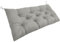 MSNCS Bankauflage Sitzkissen Gartenkissen Bankkissen 90x50/100x50/110x50/120x50cm, Dicke Von 8cm,Sitzauflagen Loungekissen Sitzpolster Auflage Für Bänke/Gartenbank(Hellgrau,90x50cmx8cm)