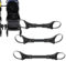 Conector Cochecito Gemelos - Adaptador de cochecito doble, Junta Linker sólida | Acoplamiento Cochecitos individuales Paraguas, Transformar dos en una salida gemelos bebé fácil conveniente para los