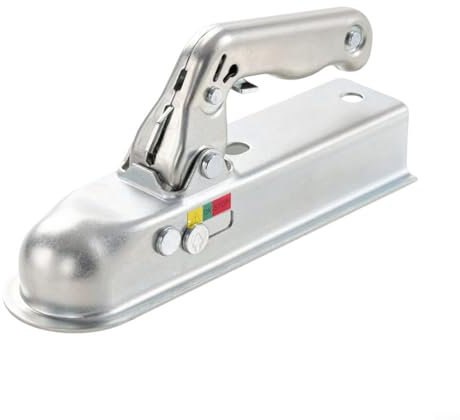 Robuste Anhängerkupplung mit 50 mm Kugelschraube für Anhänger bis zu 750 kg, kompakt und designt