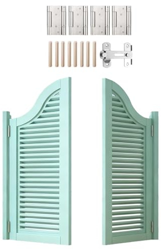 Pendeltür Breite 80 Cm Schwingtüren Saloontür Mit Automatisch Schließenden Scharnieren Doppelflügel Halbtüren Für Küche Western Flügeltür Für Innen- Und Außenbereich(Natürliche)
