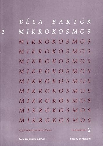 Bela Bartok: Mikrokosmos, Volume 2: 153 Progressive Piano Pieces