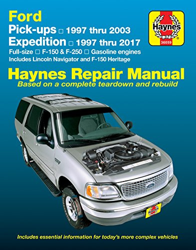 Haynes Ford pick-ups,Expedition,Lincoln Navigator (97-17) Manual USA (Paperback)