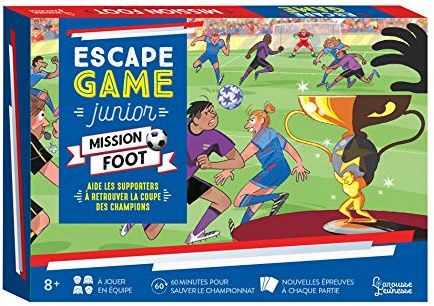 Escape Game Junior - Mission foot - Aide les supporters à retrouver la coupe des champions