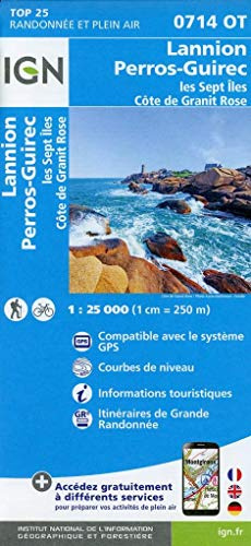 0714OT Lannion Perros-Guirec: Les Sept Iles Côte de granit rose (TOP 25)